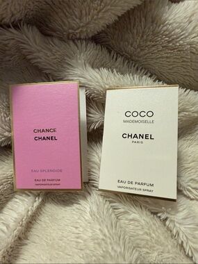 CHANEL Chance Eau splendide & Coco Mademoiselle Eau de Parfum samples 1.5ml